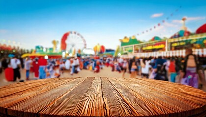 base mesa de madeira com fundo colorido festa, circo, carnaval, alegria, pessoas, dan&ccedil;a