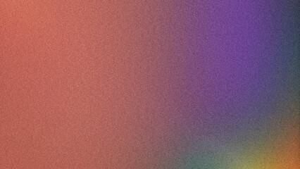 Vibrant grainy gradient background with smooth noise texture, ideal for retro-inspired design overlays and digital art creations.