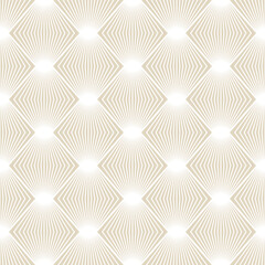 Classic Vintage Art Deco Diamond Pulse Abstract Geometric Seamless Vector Repeat Pattern