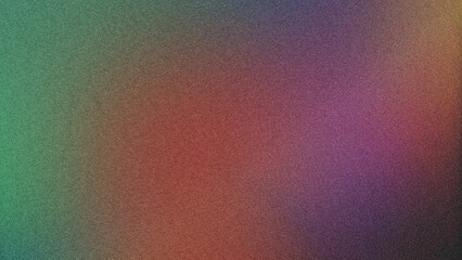 Vibrant grainy gradient background with smooth noise texture, ideal for retro-inspired design overlays and digital art creations.