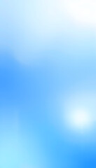 Abstract deep light blue gradient background isolated with white highlights, png