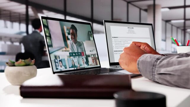 Virtual Business Conference: Online Video Interview