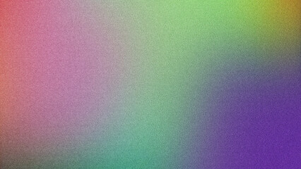 Vibrant grainy gradient background with smooth noise texture, ideal for retro-inspired design overlays and digital art creations.