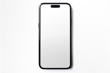PNG mobile phone screen mockup, transparent design