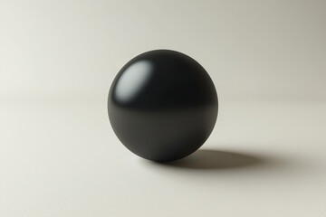 A simple black dot on a white background, symbolizing focus and the idea of singularity. Concept of minimalism.