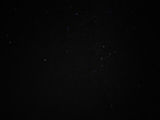 starry night sky view over isabella lake nevada