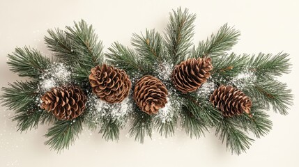 The Pinecones with Greenery Arrangement