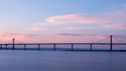 Fototapeta premium bridge over the river