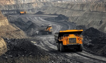 Black Coal Mining, Stockpiling Coal