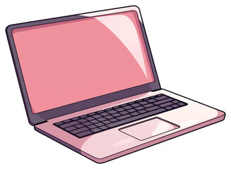 PNG Laptop computer white background portability.