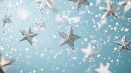 The Shimmering Silver Stars