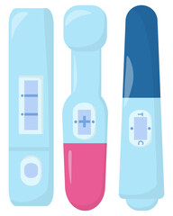 pregnancy test, a set of convenient equipment of various types for determining pregnancy at home