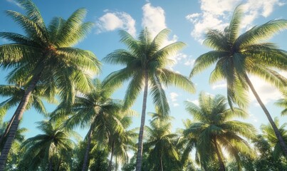 Obraz premium Coconut Palms