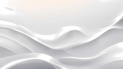 Obraz premium Modern Abstract Snow White Gradient Background. AI generatif