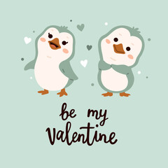 Vector illustration cute doodle valentine print for digital stamp,greeting card,sticker,icon, design