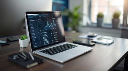 Modern Website Interface for Financial Advisory Firm and Investment Strategy Presentation