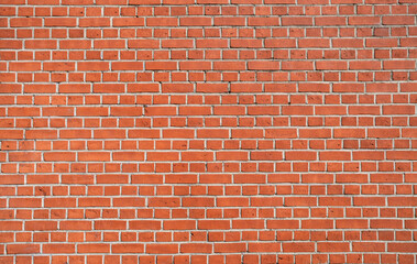 Brick wall background texture. Textured background of brick wall. Clinker brick. Wall from brick background. Grunge, wall background.