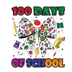 100 days of school Dotted Coquette bow svg png, 100th day of school kindergarten svg png, 100 days gamer construction of school, polka dot,100 Days of School SVG PNG, Teacher Shirt SVG