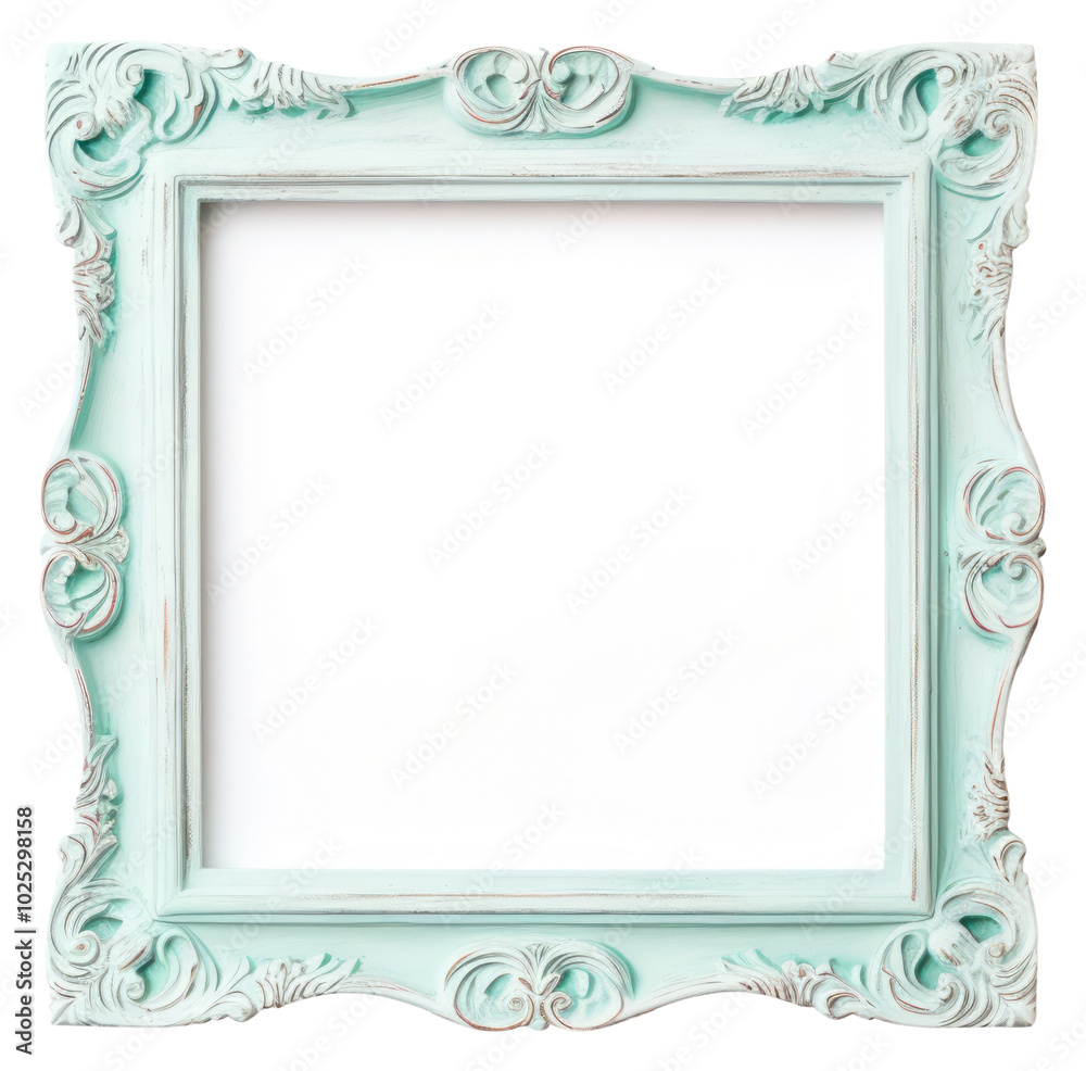 Poster PNG Pastel turquoise square frame vintage white background architecture blackboard.