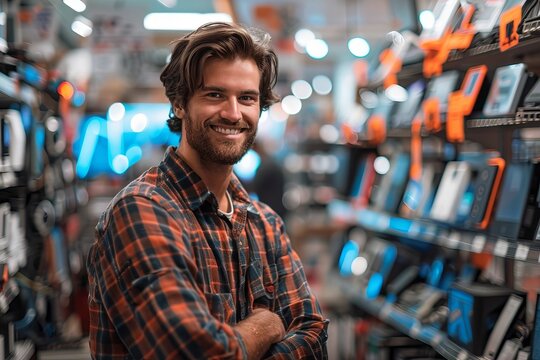Tech-Savvy Entrepreneurship: A Peek into the World of a Small Business Owner in the Electronics Sector