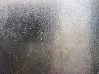 rain on window