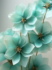 Obraz premium white flowers. floral background