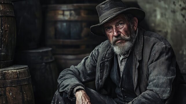 a historical bootlegger during Prohibition, symbolizing rebellion and risk