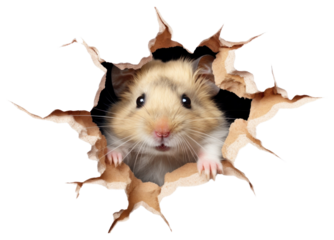 PNG Hamster portrait rodent animal.