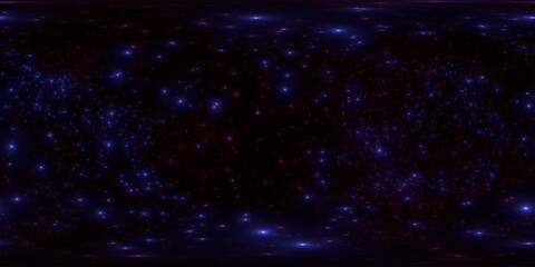 Fototapeta premium Sci-Fi Galaxy HDRi - 360° Nebula Sky for 3D Rendering