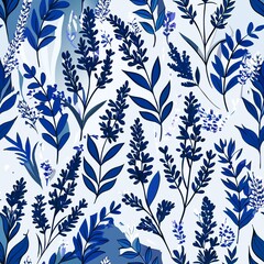 Fototapeta premium seamless floral pattern with flowers