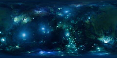 Vibrant Cosmic Clouds HDRi - Ultra HD Space Environment