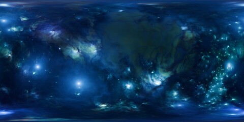 Ultra-Realistic Space HDRi – Celestial Star Cluster