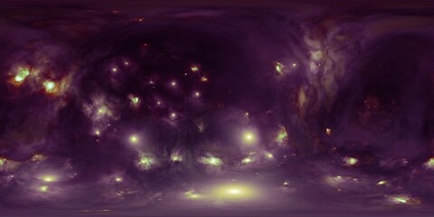 360-degree HDR Starry Sky for Realistic CGI Scenes