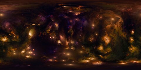 Deep Space HDR Panoramic Texture for Lighting