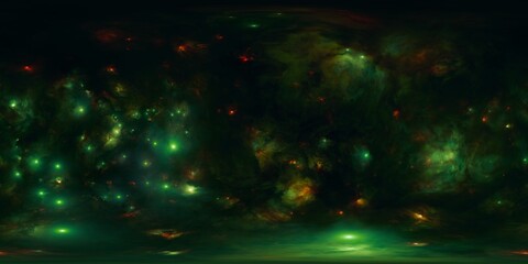 Seamless HDRi 12K Space Skybox with Nebula and Stars in 360 Degree Equirectangular Map for Sci-Fi...