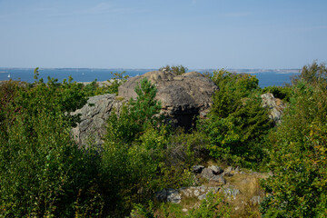 view of the coast of the sea