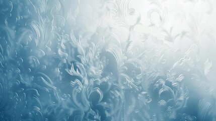 Minimalist blue wallpaper, very subtle motifs, soft pattern, high clarity, smooth texture, serene atmosphere, photorealistic quality, understated elegance