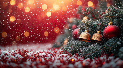 Joyful Spruce and Golden Bells