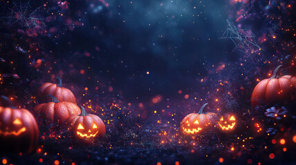 Vibrant Chic Halloween Backdrop