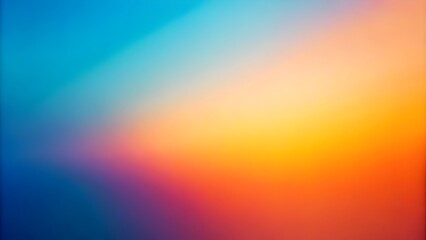 Obraz premium vibrant orange and blue gradient background for presentations