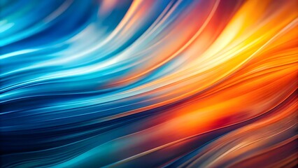 subtle orange and blue gradient for contemporary design