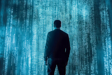 A data scientist exploring big data analytics tools and algorithms, extracting valuable insights from massive datasets to drive informed decision-making in various industries