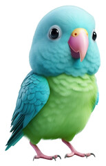 PNG Parrot animal bird budgerigar.
