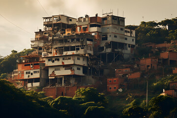slum building architecture, architecture