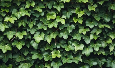 English Ivy green wall