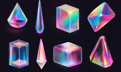 Holographic isolated shapes