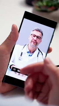 Doctor Video Doctor On Phone