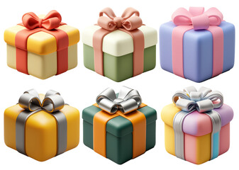 Colorful Gift Boxes for Celebrations and Events