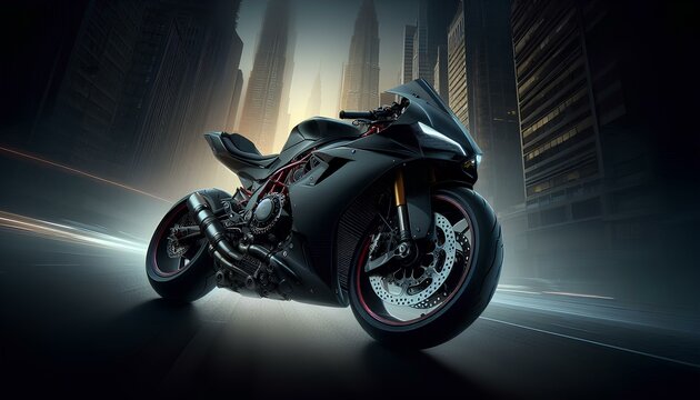 "Speed Demons: Hyperrealistic Sports Bikes", Generative Ai