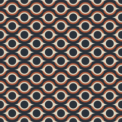 Masculine Eyes Abstract Geometric Seamless Vector Repeat Pattern